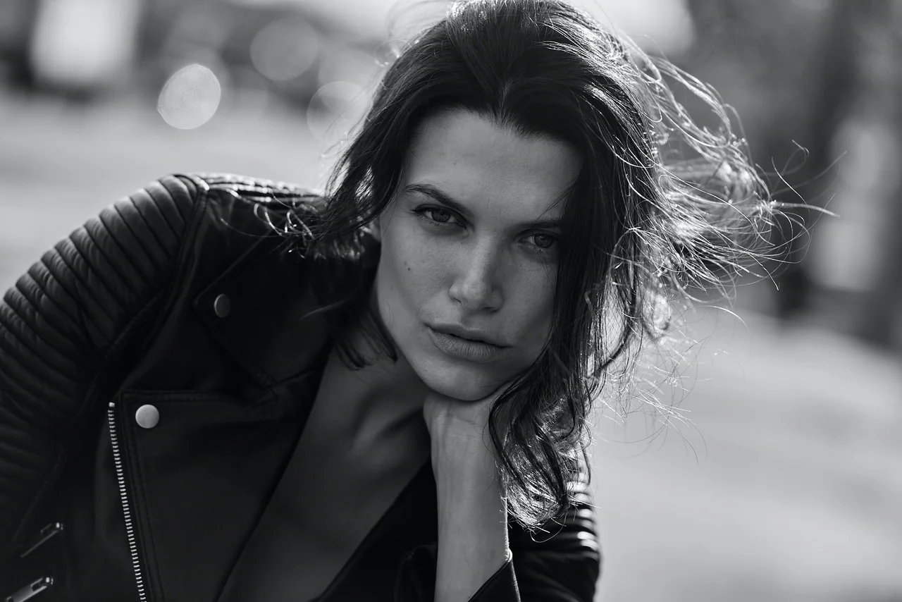 Fashion editorial portrait